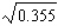 Use a differential to approximate the quantity.   Round the result to the nearest thousandth, if necessary.   __________