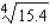 Use a differential to approximate the quantity.   Round the result to the nearest thousandth, if necessary.   __________