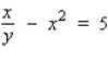 Find the derivative   by solving the given implicit equation for y explicitly in terms of x.   A)    B)    C)    D)   
