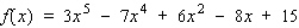 Find the third derivative of the function.   A)    B)    C)    D)    E)   
