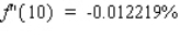 The population of Americans age 55 yr and over as a percent of the total population is approximated by the function   where t is measured in years, with t = 0 corresponding to 2000. Compute   . A)    per year in the second power B)    per year in the second power C)    per year in the second power D)    per year in the second power E)    per year in the second power
