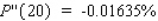 The percent of mothers who work outside the home and have children younger than age 6 yr is approximated by the function   where t is measured in years, with t = 0 corresponding to the beginning of 1980. Compute   . A)    per year in the second power B)    per year in the second power C)    per year in the second power D)    per year in the second power E)    per year in the second power