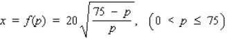 The demand equation for the Sicard wristwatch is given by   , where x (measured in units of a thousand)  is the quantity demanded each week and p is the unit price in dollars.Find the rate of change of the quantity demanded of the wristwatches with respect to the unit price when the unit price is $60.Round your answer to the nearest whole number. A) - 634 wristwatches/(dollar price increase)  B) - 1,358 wristwatches/(dollar price increase)  C) - 917 wristwatches/(dollar price increase)  D) - 417 wristwatches/(dollar price increase) 