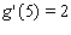 Suppose f and g are functions that are differentiable at   and that   ,   ,   , and   .Find the value of   .   A)    B)    C)    D)   