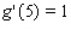 Suppose f and g are functions that are differentiable at   and that   ,   ,   , and   .Find the value of   .  
