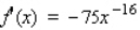 Find the derivative of the function by using the rules of differentiation.   A)    B)    C)    D)   