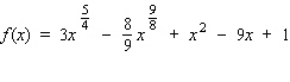 Find the derivative of the function by using the rules of differentiation.   A)    B)    C)    D)   