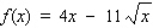 Find the derivative of the function by using the rules of differentiation.   A)    B)    C)    D)   