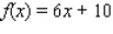 Use the four-step process to find the slope of the tangent line to the graph of the given function at any point.   A)  6 B)  0 C)    D)   