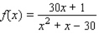 Find the values of x for which the function is continuous.   A)    B)    C)    D)   
