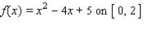 Use the intermediate value theorem to find the value of c such that   .   A)    B)    C)    D)   