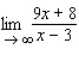 Find the indicated limit, if it exists.   A)    B)    C)    D)    E) The limit does not exist.