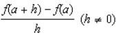 Find and simplify   for the function.   A)    B)    C)    D)    E)   