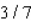 <strong>Writing the equation   in the slope intercept form, find the slope of the line.</strong> A)   B)   C)   D)   E)   <div style=padding-top: 35px> 