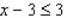 Find the values of x that satisfy the inequalities.   and   A)    B)    C)    D)    E)   