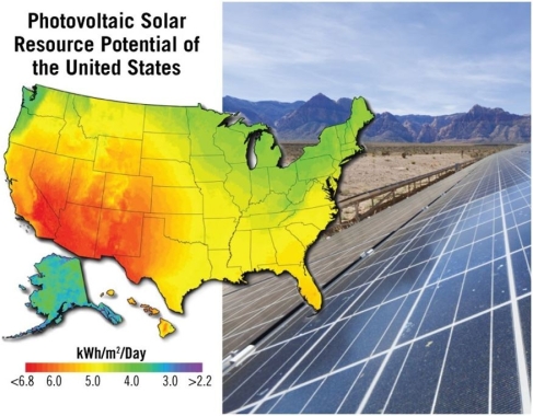   Which region would have the best potential for solar energy? A) Alaska B) Iowa C) Arizona D) Georgia