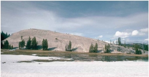   How did erosion shape this glacial feature? (Hint: It is bedrock.)  A) Frost wedging B) Plucking C) Abrasion D) Plucking and abrasion