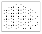Which of these scatterplots is most likely to result in the regression equation Y' = 2.25 - .45(X) ?   Figure A   Figure B   Figure C   Figure D A)  Figure A B)  Figure B C)  Figure C D)  Figure D
