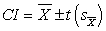 Use the formula   to calculate the 95% confidence interval for a sample of N = 22 with a mean   = 9.51 and standard error of the mean   = 1.25. A)  95% CI = 9.51 ± 2.15 B)  95% CI = 9.51 ± 3.52 C)  95% CI = 9.51 ± 2.59 D)  95% CI = 9.51 ± 2.60