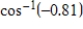 Use a calculator to evaluate   .Round your answer to two decimal places. A) 0.68 B)    C) 0.72 D)    E) 2.51