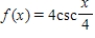 Determine whether the function below is even, odd, or neither. ​ ​   ​ A) Even B) Odd C) Neither
