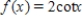 Describe the behavior of the function below as x approaches π<sup>-</sup>. ​   ​ A) f → -∞ as x → π<sup>-</sup>. B) f → +∞ as x → π<sup>-</sup>. C) f → 1 as x → π<sup>-</sup>. D) f → 0 as x → π<sup>-</sup>. E) f → -1 as x → π<sup>-</sup>.