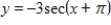 Select the graph of the given function.Make sure to include at least two periods.   ​ A) ​   B) ​   C) ​   D) ​   E) ​  