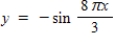 Select the graph of the function.(Include two full periods.)  ​   ​ A)    B) ​   C)    D)    E)   