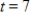 The displacement from equilibrium of an oscillating weight suspended by a spring is given by ​   ​ Where y is the displacement in centimeters and t is the time in seconds (see figure) .Find the displacement when   .(Round your answers to nearest tenth.)  ​   ​ A) 1.200 cm B) 1.100 cm C) 1.000 cm D) 0.800 cm E) 1.300 cm
