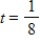The displacement from equilibrium of an oscillating weight suspended by a spring is given by ​   , where y is the displacement in centimeters and t is the time in seconds (see figure) .Find the displacement when   .(Round your answers to two decimal places.)  ​   ​ ​ A) 1.76 cm B) 1.66 cm C) 1.46 cm D) 1.86 cm E) 1.96 cm