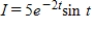 The current I (in amperes)  when 100 volts is applied to a circuit is given by ​   ​ Where t is the time (in seconds)  after the voltage is applied.Approximate the current at T = 0.8 second after the voltage is applied.(Round your answers to two decimal places.)  ​ A) 1.12 ampere B) 1.02 ampere C) 0.72 ampere D) 0.82 ampere E) 0.92 ampere