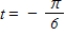Find the point   on the unit circle that corresponds to the real number   .Use your results to evaluate cos t. ​ A) cos t = 1 B) cos t = -1 C)    D)    E)   