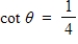 If θ is an acute angle and   , determine sin θ. A)    B) ​   C) ​   D) ​   E) ​  