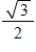 Given sin 30° =   and cos 30° =   , determine the following: ​cot 30° A) ​cot 30° =   B) undefined C) ​cot 30° =   D) ​cot 30° =   E) ​cot 30° = 2