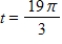 Find the point (x, y)  on the unit circle that corresponds to the real number t. ​   ​ A)    corresponds to the point   . B)    corresponds to the point   . C)    corresponds to the point   . D)    corresponds to the point   . E)    corresponds to the point   .