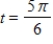 Find the point (x, y)  on the unit circle that corresponds to the real number t. ​   ​ A)    corresponds to the point   . B)    corresponds to the point   . C)    corresponds to the point   . D)    corresponds to the point   . E)    corresponds to the point   .