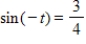 Use the value of the trigonometric function to find   . ​   ​ A)    B)    C)    D)    E)   