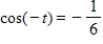 Use the value of the trigonometric function to find   . ​   ​ A)    B)    C)    D)    E)   