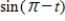 Use the value of the trigonometric function to find   . ​   ​ A)    B)    C)    D)    E)   