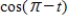 Use the value of the trigonometric function to find   . ​   ​ A)    B)    C)    D)    E)   