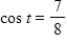 Use the value of the trigonometric function to find   . ​   ​ A)    B)    C)    D)    E)   