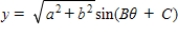 Use the formula   , where   to rewrite the trigonometric expression in the following form. ​   ​   ​ A)    B)    C) 3   D)      E)     