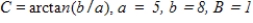 Use the formula   , where   , to rewrite the trigonometric expression in the following form. ​   ​   ​ A)      B)      C)      D)      E)   
