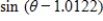 Use the formula   , where   , to rewrite the trigonometric expression in the following form. ​   ​   ​ A)      B)      C)      D)      E)   