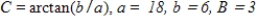 Use the formula   , where   , to rewrite the trigonometric expression in the following form. ​   ​   ​ A)      B)      C)    D)      E)     