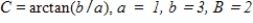 Use the formula   , where   , to rewrite the trigonometric expression in the following form. ​   ​   ​ A)      B)      C)      D)      E)   