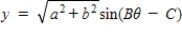 Use the formula   , where   , to rewrite the trigonometric expression in the following form. ​   ​   ​ A) 2   B)      C)      D) 2   E) 8  