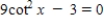 Solve the following equation. ​   ​ A) ​   B) ​   C) ​   D) ​   E)   