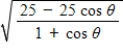 Which of the following expressions is equivalent to the given expression   ? (θ ≠ πn, where n is a whole number)  ​ A)    B)    C)    D)    E)   