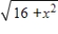 If x = 4 cot θ, use trigonometric substitution to write   as a trigonometric function of θ, where 0 < θ < π. A) ​4 cos θ B) ​4 csc θ C) ​4 cot θ D) ​4 sec θ E) ​4 sin θ